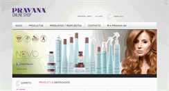 Desktop Screenshot of pravanashop.com